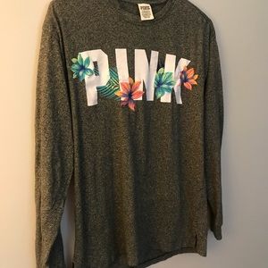 NWOT✨ PINK Victoria’s Secret Tropical Long Sleeve
